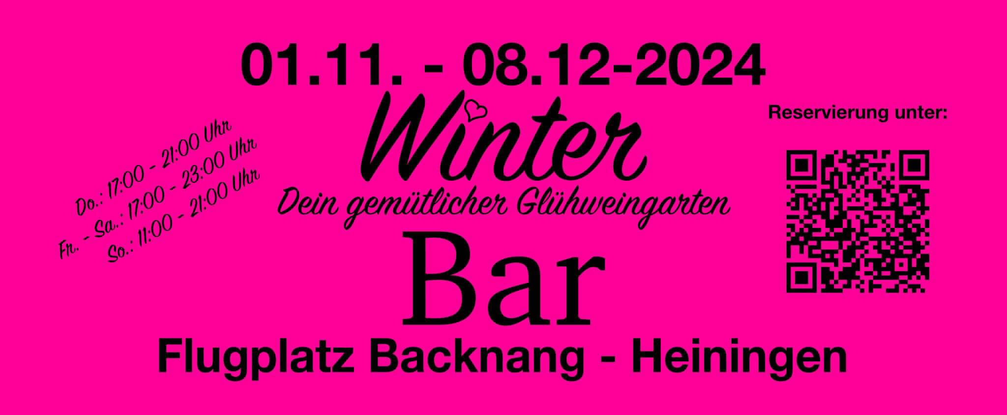 Winter-Bar: Dein gemütlicher Glühweingarten